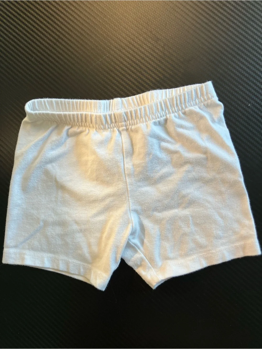 jumping beans White Toddler Shorts with Green Bean Logo